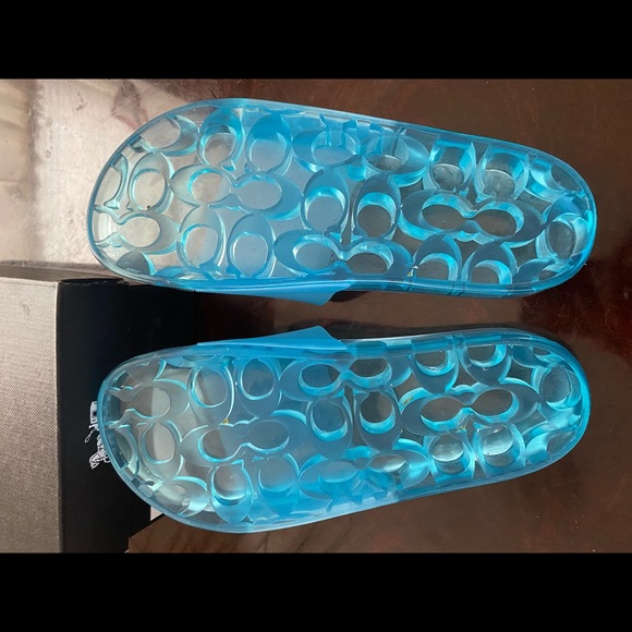 Authentic Coach Jelly Slides - Picture 6 of 7